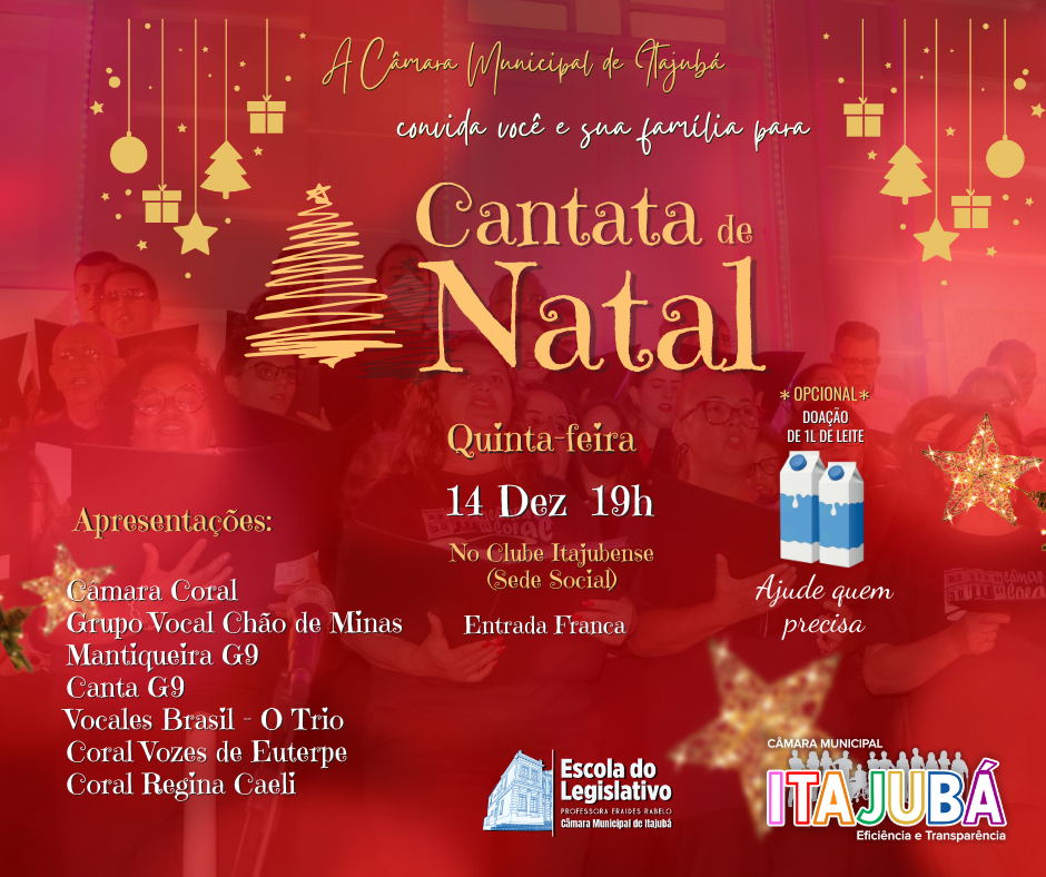 Cantata de Natal marca a inauguração da iluminação natalina da Câmara  Municipal de Parauapebas - Portal Pebinha de Açúcar - 16 anos